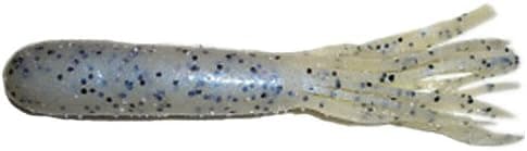 Venom Lure's Salt Series Tubes-Pack of 8, 4-Inch, Minnow Flash
