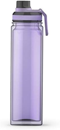 Lavender - 20 oz. Tritan Sports Water Bottle with Screw -Top Gulp Lid and Carrying Loop - Perfect Blanks for Vinyl