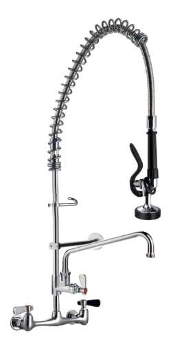 AB Restaurant Equipment Pre-Rinse Faucet with 12" Add-On Faucet