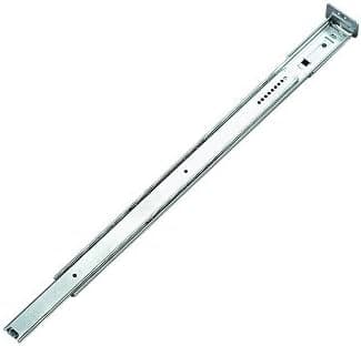 Knape & Vogt 1129P ZC 16" 16" Zinc Light Duty Center Undermount Drawer Slide