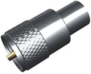 Pro Trucker Reducerless PL-259 Connector for CB Radio Coaxial Cable Includes UG-175 Reducer for RG58 Coax