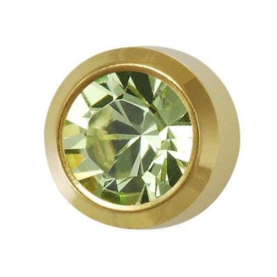 Studex Sterilized Piercing Earrings Ear Stud Birthstone August
