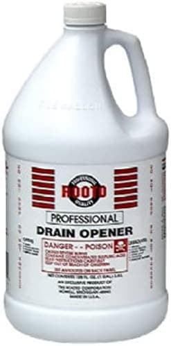 ROOTO 1084 1084 Gallon Sulfuric Acid Professional Drain Opener-Quantity 4