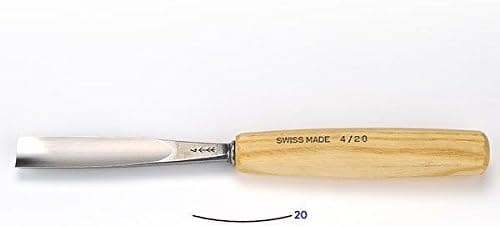 PFEIL "Swiss Made" Made 20mm, #4, Sweep Gouge