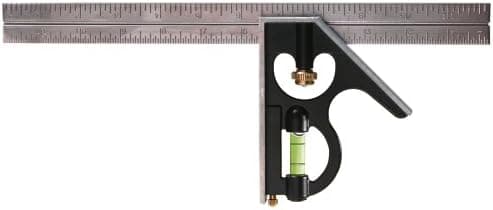 Empire Level 250 12-Inch Heavy Duty Professional Combination Square w/Stainless Steel Blade