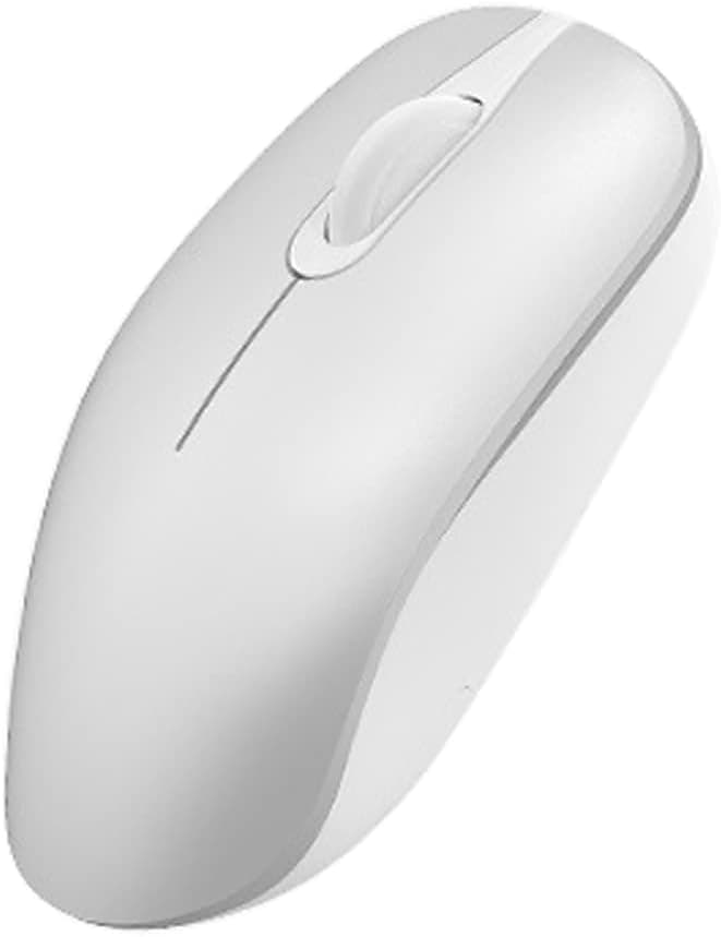 Bluetooth Mouse for iPad MacBook Air Pro Mini Mac iPhone Tablet Cell Phone, Computer Wireless Mouse for Laptop PC Desktop, Dual Mode (Bluetooth + 2.4G), Portable Optical Cordless Mice Silent (Silver)