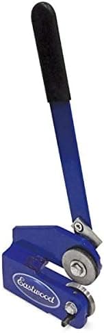 Eastwood Mini Rotary Metal Cutting Shear Plate Cutter Rolling Cutting Sheet Metal Bench Top Manual Shear Sheet Metal Throatless Shear
