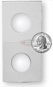 2" x 2" flips for Quarters (Qty = 500) Bulk, No Storage Boxes