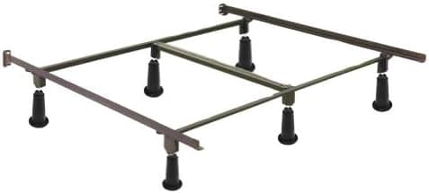 Leggett and Platt High Rise Metal Bed Frame with Headboard Brackets (Cal King)