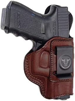 Cardini Leather USA - IWB Leather Holster - Conceal Carry - for Kimber Tactical Ultra II - Inside The Waistband with Clip
