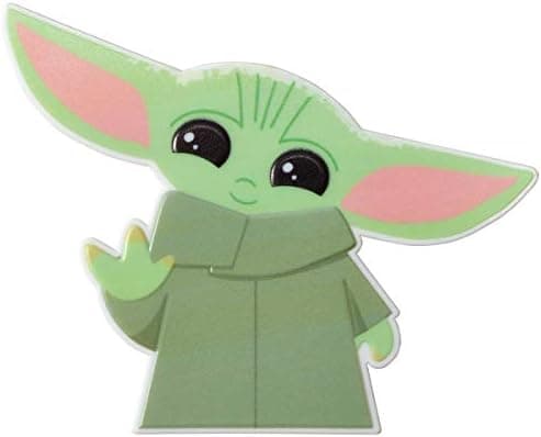 Star Wars The Mandalorian Baby Yoda The Child Cake Layon Decoration Topper