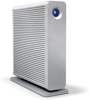 LaCie d2 Quadra Hard Disk 1 TB eSATA/FireWire800/FireWire400/USB 2.0 Desktop External Hard Drive 301442U (Aluminum)
