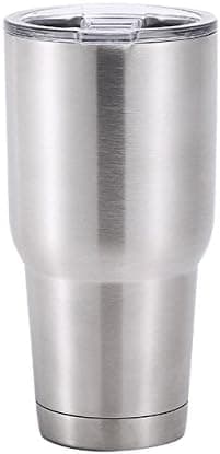 Tumbler Vacuum Insulated Cruiser with Lid - Double Walled Stainless Steel Travel Mug - Sweat Free Coffee Cup