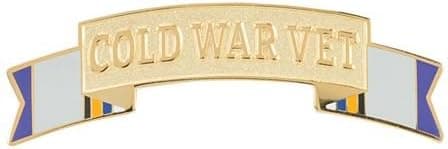 MilitaryBest Cold War Veteran Tab Pin