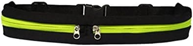 UTours Sport Belt Running Belt Waist Pack, Dual Pocket Sports Belt, Water Resistant Runners Belt Fanny Pack for Hiking Fitness