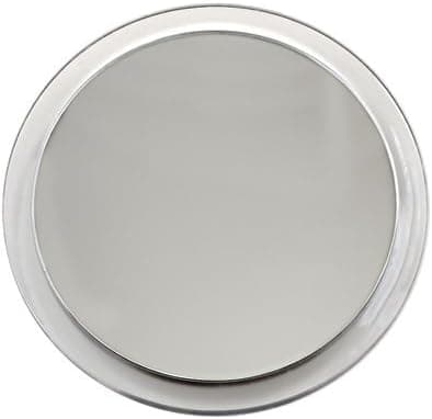 Luxor Cosmetic Mirrors - Large Magnifying Stick Up Mirror 5X / 9" Diameter / Suction Cup Backing (1855)