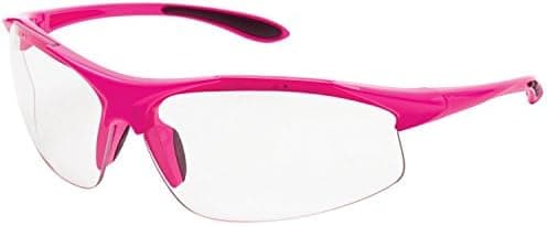 Ella Safety Glasses, Gray Frames/Clear Lens, 18618