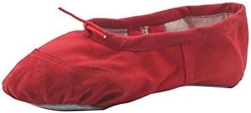 Ballet Flats for Women Canvas Dance Slippers Yoga Gymnastic Shoes for Adults
