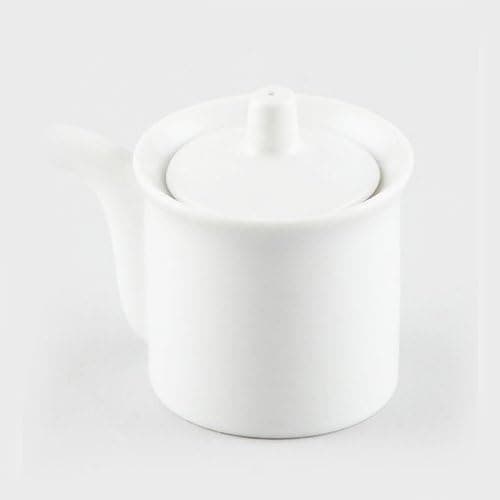 White Porcelain Soy Sauce Dispenser 6 oz