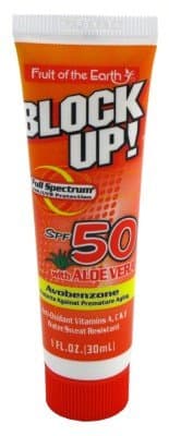 Fruit of The Earth SPF#50 Block Up 1 oz. (Pack of 4)