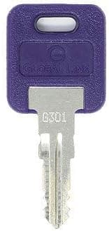 Global Link G382 Replacement Key: 2 Keys