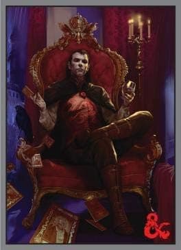 Dungeons & Dragons Count Strahd von Zarovich Standard Sized Deck Protector Card Sleeves - 50 ct.