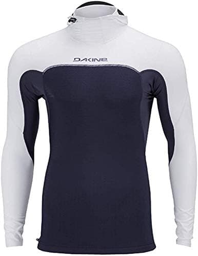 Dakine Storm Mens Snug Fit Hooded L/S Rash Vest - White