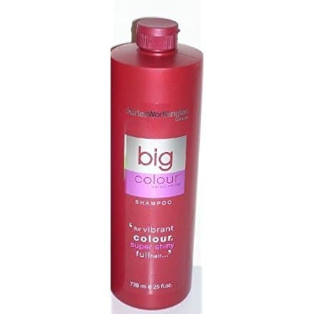 Charles Worthington Big Colour (Color) Shampoo for Vibrant Colour Super Shiny Full Hair Large (25 Fl Oz)