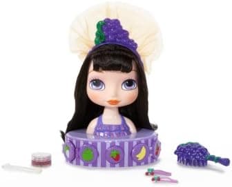 MGA Entertainment Yummi-Land Soda Pop Fashion Makeover Head - Gaby Grapelina