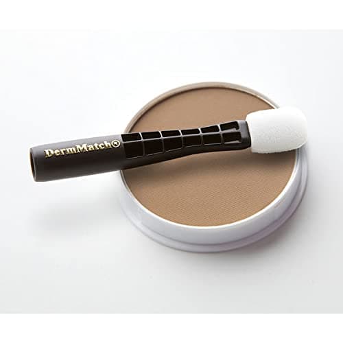 DermMatch Waterproof Hair Loss Concealer. Naturally Thicker Than Hair Fibers & Spray Concealers. (Light Brown)