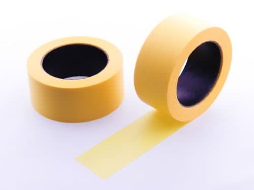 2pk 2" x 60 yd Yellow Painters Tape PROFESSIONAL Grade Delicate Surface Fine Masking Edge Trim Easy Removal (48MM 1.88 in)