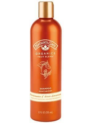 Nature's Gate Organics Fruit Blend Shampoo, Persimmon and Rose Geranium, 12 Ounce (Pack of 3)