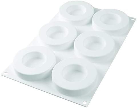 Silikomart The-Ring-65 Set of 2 Silicone Molds with 1 Plastic Cutter