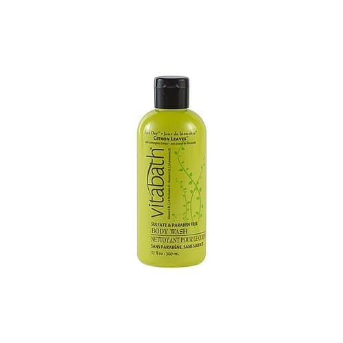 Vitabath Bath and Shower Gel, Citron Leaves, 12 Ounce