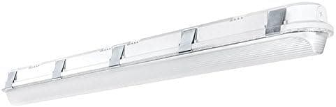 Rab SHARK4-50W/D10 Quick Mount/Surface/Stainless Steel Spring Clips Linear LED Washdown Fixture 50 Watt 4 ft 120 - 277 Volt Polyester Powder-Coated White
