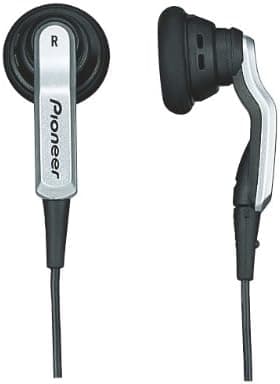 Pioneer SE-CN25-X1 High Performance Earbud Headphones (Black)