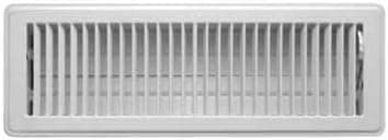 FLOOR REGISTER 14"X4"WHT [Misc.]