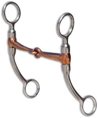 The Bob Avila Collection by Professionals Choice Equine Copper Snaffle Bit