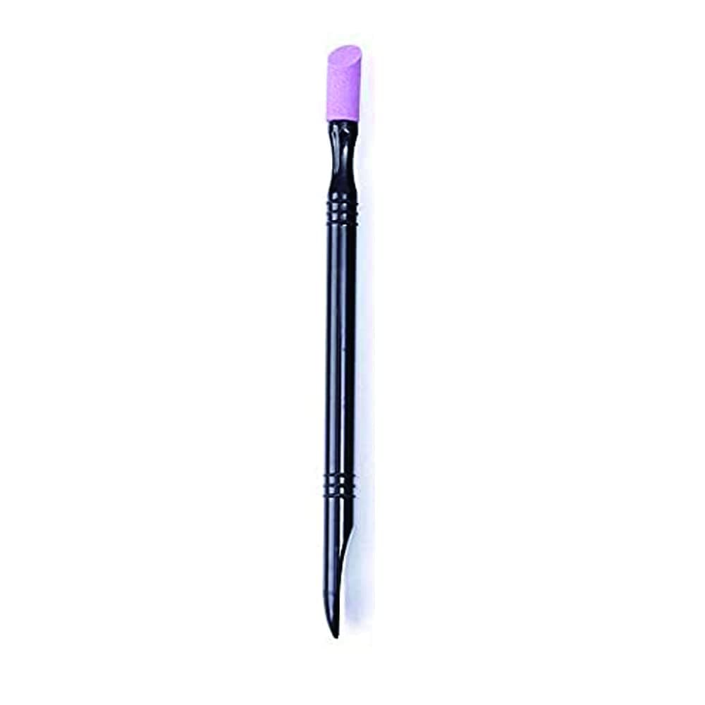 1 Pc Senior Double-head Wax ended Nail Rhinestone Picker Dotting Pen Acrylic Handle Gem Pick Up Applicator Tool Self-Adhesive Dot Head Tips Nail Art DIY Decoration Tool with Travel case (White)