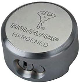 Mul-t-lock TR 100 "Hockey Puck" padlock (Keyed Different)