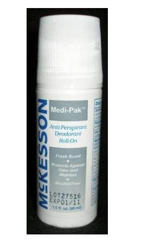 MCK10151700 - Mckesson Brand Antiperspirant / Deodorant Medi-Pak Roll-On Fresh Scent
