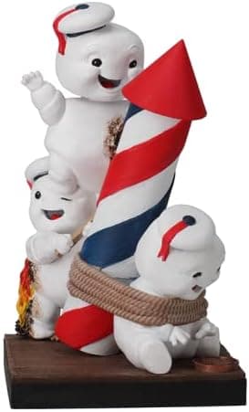 Royal Bobbles Ghostbusters Afterlife Mini Pufts Rocket Bobblescape, Polyresin Premium Lifelike Figure, Unique Serial Number, Exquisite Detail