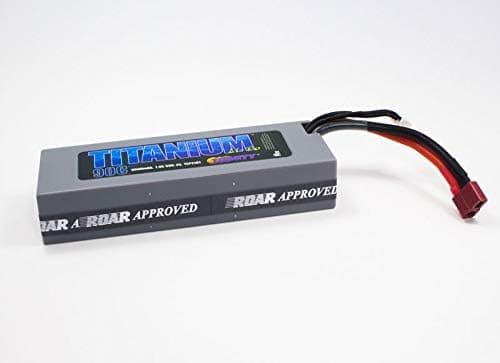 TRINITY Titanium Racing 5500mAh LiPo, 7.4v, 2s 50c :Deans