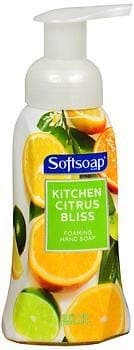 Softsoap Fragrance Collection Foaming Hand Soap Kitchen Citrus Bliss - 8 oz, Pack of 6