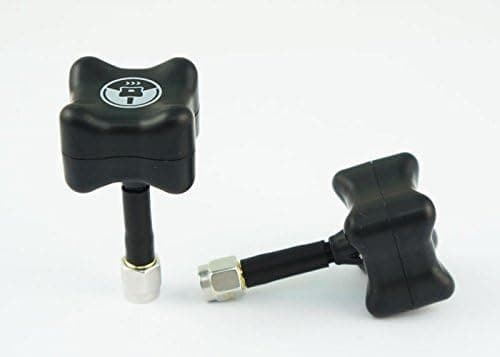 UUMART Short TBS Triumph Team Blacksheep VAS 5.8GHz Circular Polarized Triumph Antenna RP-SMA 2Pcs for FPV Racing Quadcopter