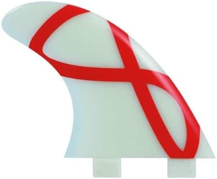 FCS M3 Glass Flex Surfboard Fin Set