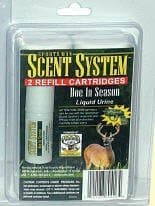 Mace Brand Sportsman Scent System Refill Cartridges (2)- Doe in Season Liquid Urine