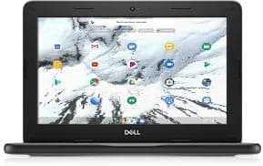 Dell Chromebook 11 3100 Celeron N4000 2.6 GHz 4GB 32GB eMMC AC BT WC 11.6" HD MT Chrome OS
