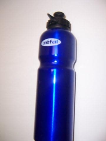 Zefal Blue Alloy Water Bottle Aluminum 800 ml
