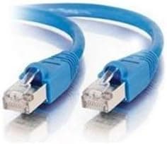 C2G/Cables to Go 27741 Cat6a Shielded Snagless Patch Cable, Blue (1 Foot/0.30 Meters)